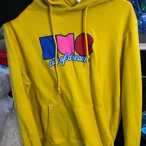 Forever 21 yellow nyc hoodie